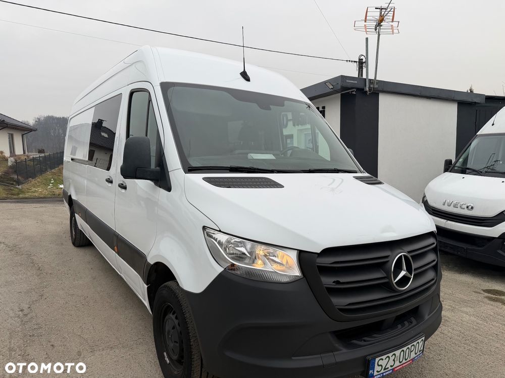 Mercedes-Benz SPRINTER  BRYGADÓWKA  317 7 OSOB FULL POCJA KAMERY 360 - 9