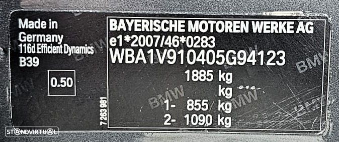 BMW 116 d Advantage - 11