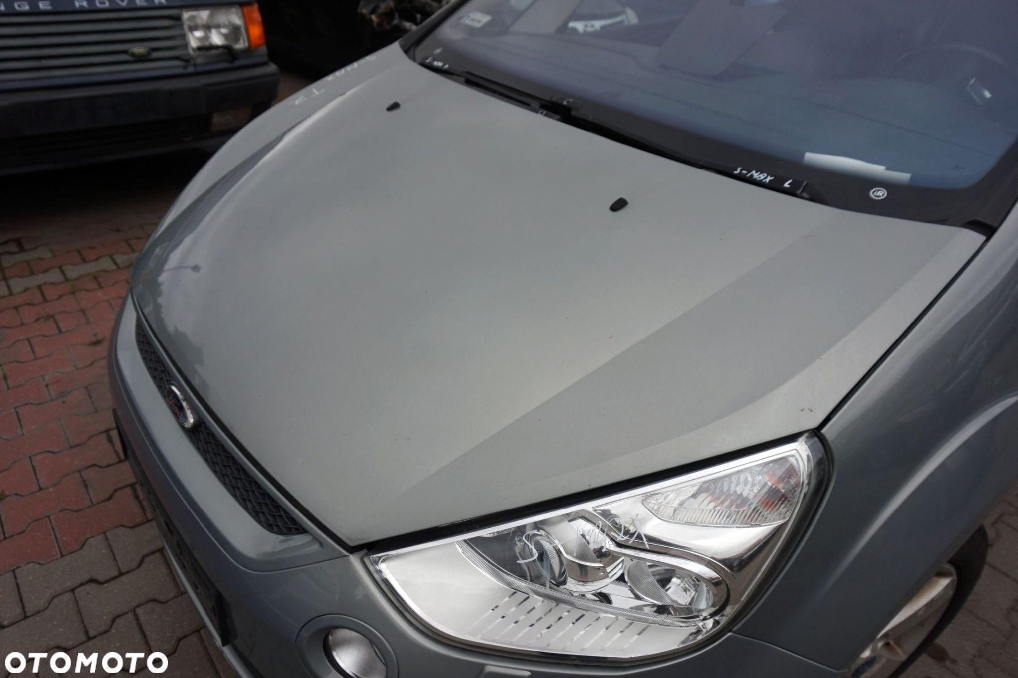 MASKA ZDERZAK BŁOTNIKI LAMPY S-MAX I MK1 T7 XENON EU FORD 2006-2010 SZARY THUNDER PRZÓD KOMPLETNY - 4