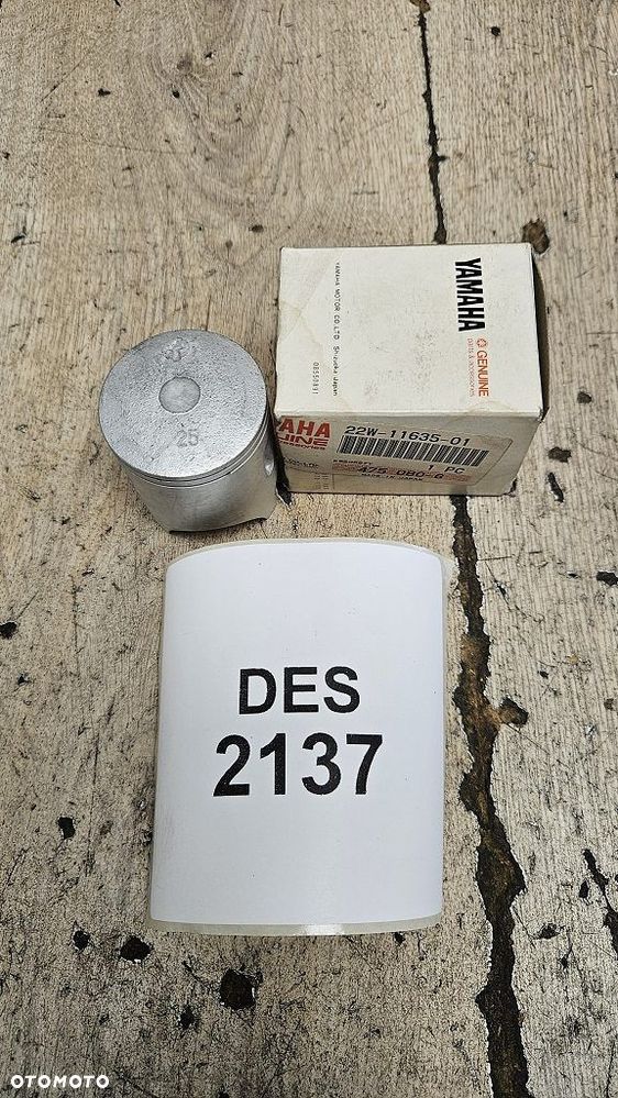 Oryginalny Tłok Yamaha YZ80 (1982-1983) +0.25mm   22W-11635-01 - 1