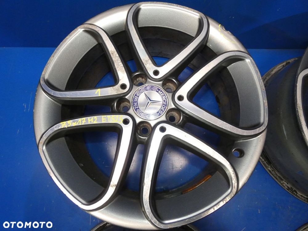 MERCEDES A W176 CLA W117 B W246 FELGI ALUMINIOWE 5X112 17'' R17 KOMPLET - 2