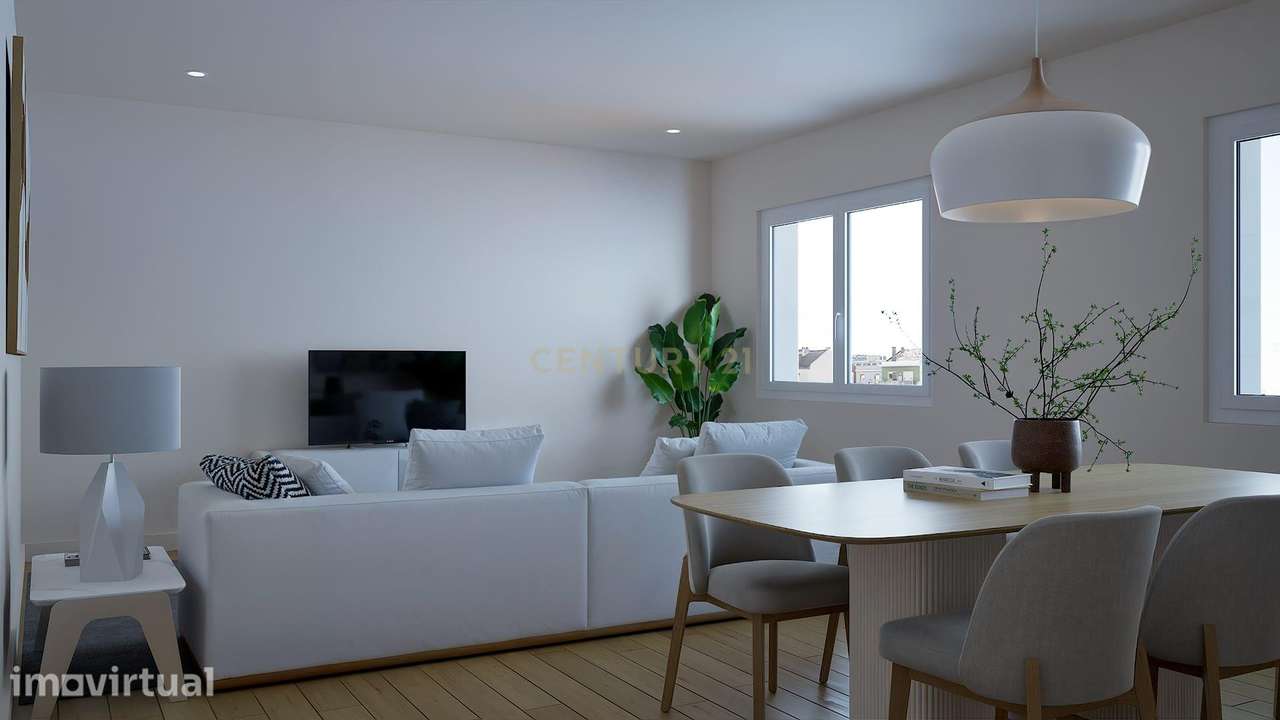 Espetacular Apartamento T3+1 no Centro do Montijo - Novo - Grande imagem: 3/14