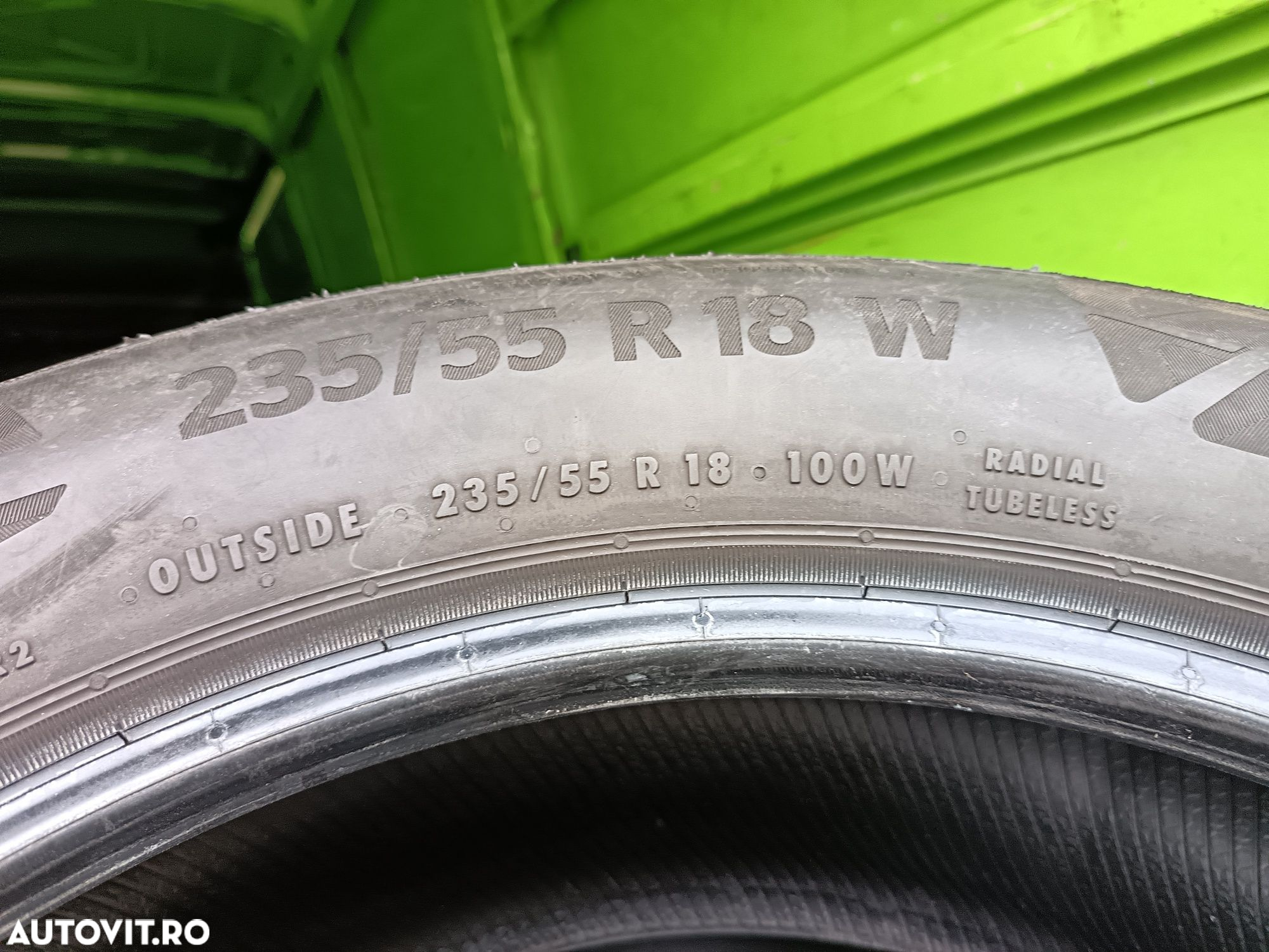 Anvelope vara 235 55 18 continental 2022 5.2mm - 6