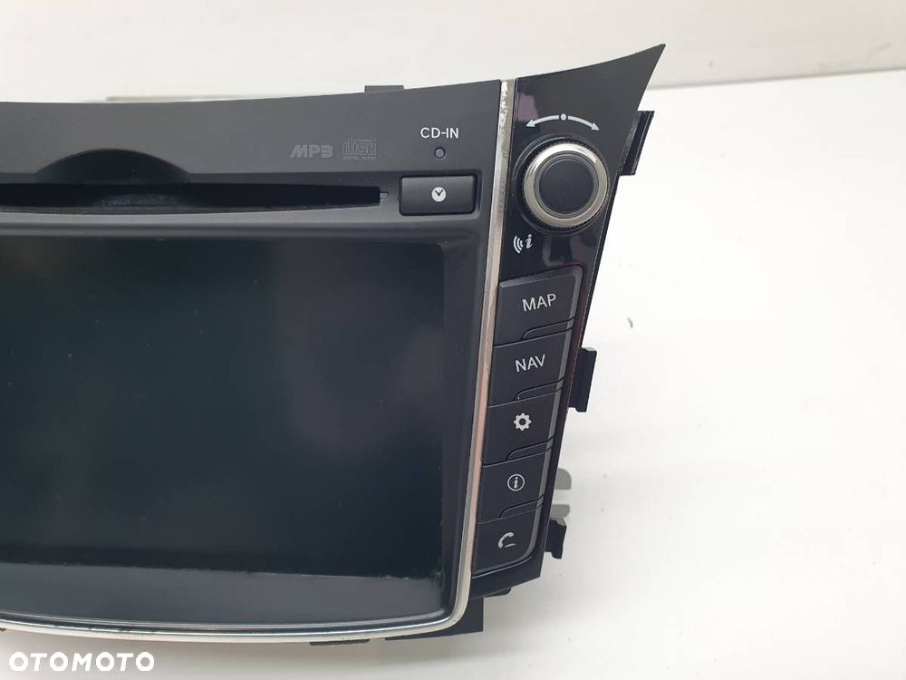 RADIO ODTWARZACZ CD HYUNDAI I30 II COUPE 96560-A6200 - 2