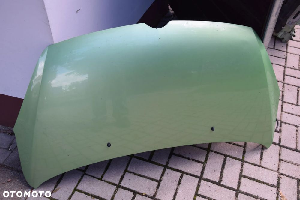 Opel Agila B II 08- Maska pokrywa silnika ZJD ZJDB zielona - 5