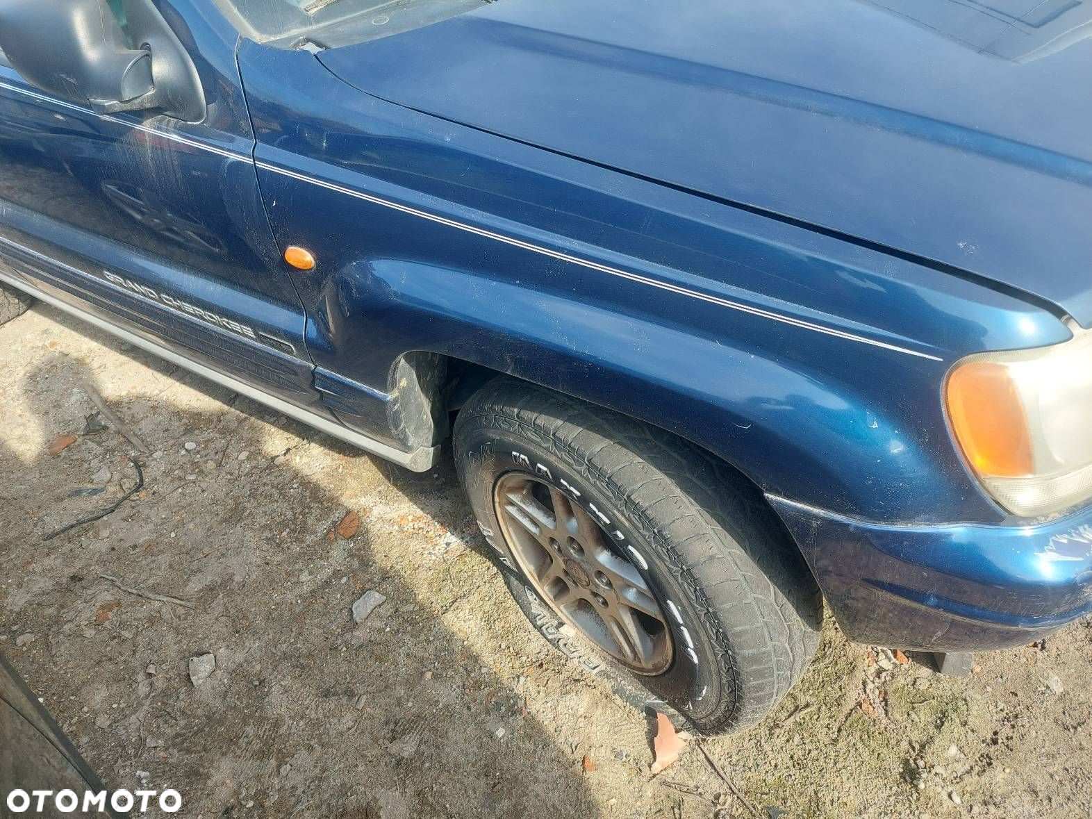 KOMPLETNY PRZÓD MASKA ZDERZAK LAMPA BŁOTNIK JEEP GRAND CHEROKEE WJ MHA - 2