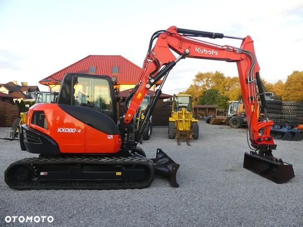 Kubota KX080-4 Z Niemiec / Super stan / 4150mtg /