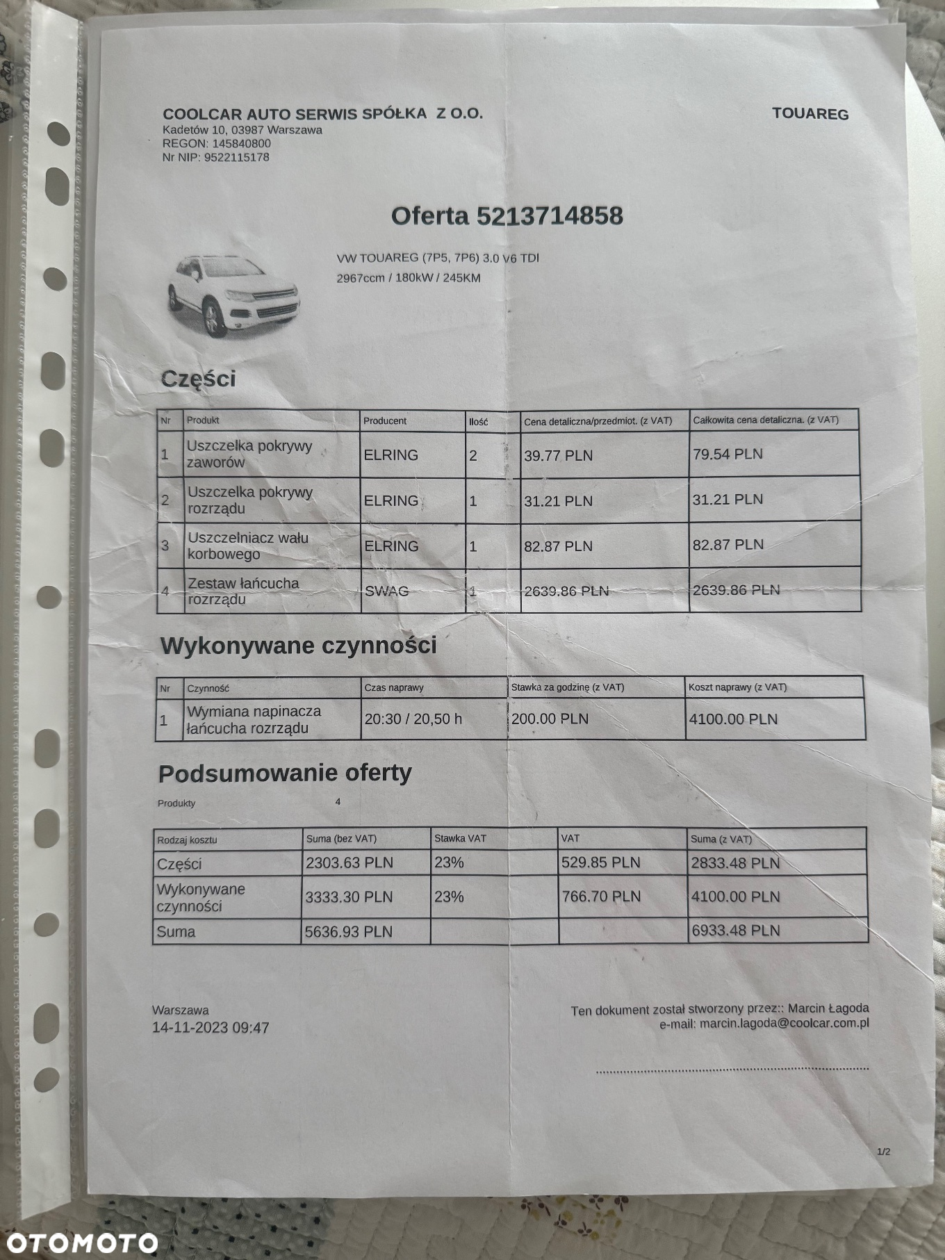 Volkswagen Touareg 3.0 V6 TDI 4XMot BMT - 15