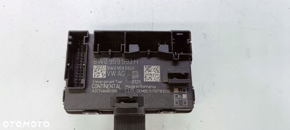 MODUŁ STEROWNIK DRZWI AUDI A4 B9 L P 8W0959593H - 2