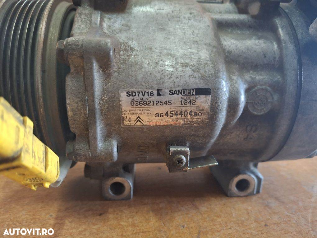 Compresor aer condiționat Citroen Berlingo X Sara Picasso 1.6 2.0 hdi - 3