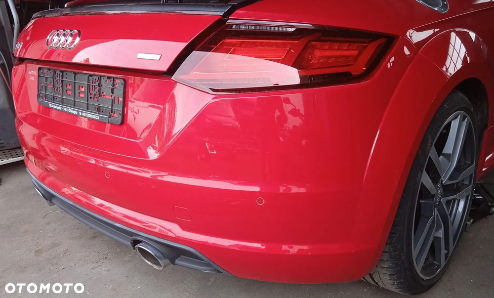 Zderzak tył Audi TT 8S 2015- kod lakieru żółty LZ1A czerwony LY3U - 7