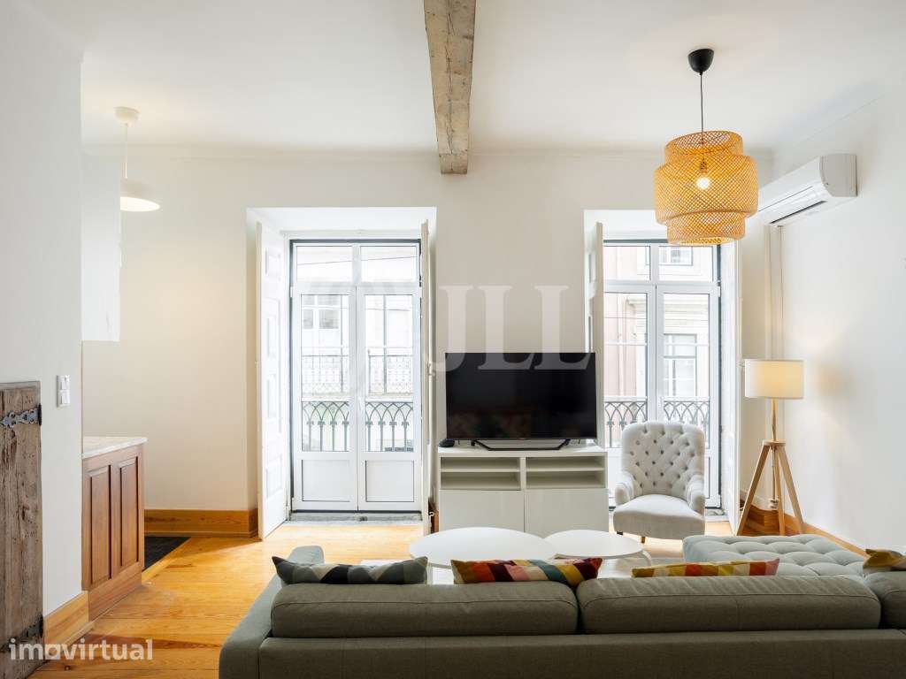 Apartamento T2+1, mobilado, na Rua de São Bento, Lisboa - Grande imagem: 5/30