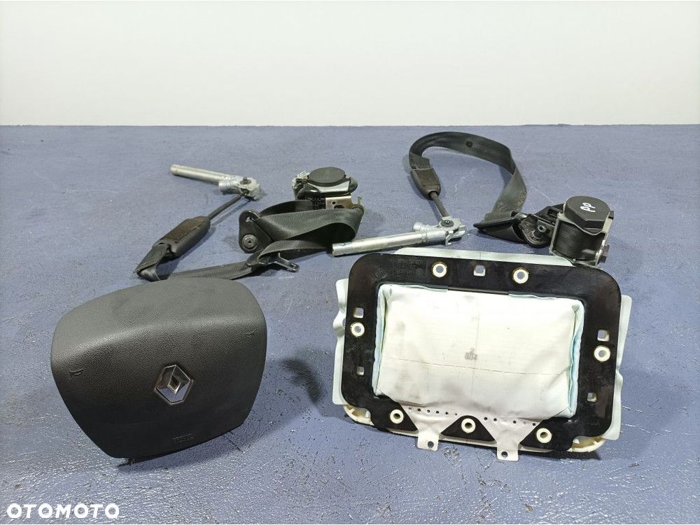 RENAULT MEGANE III DESKA ROZDZIELCZA KOKPIT PODUSZKI PASY EU - 9