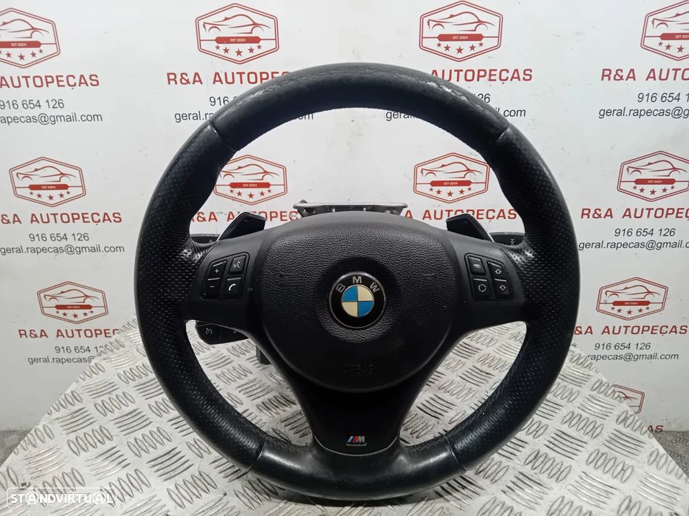 Volante BMW Série Original3 E92 E93 Com Patilhas Pack M Original - 1