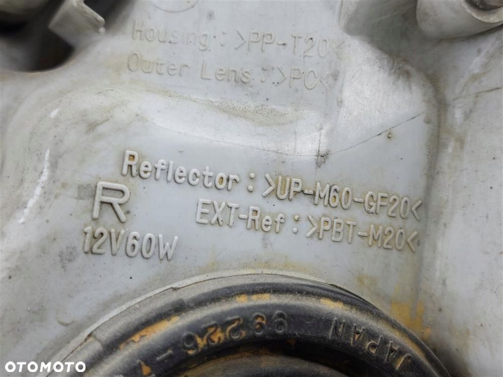 Reflektor lampa przód prawa Toyota Corolla Verso I 2001-2004 UPM60GF20 - 6