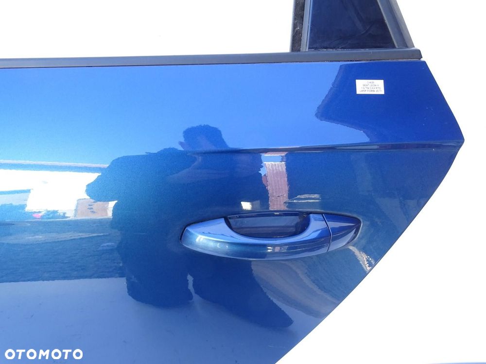 DRZWI LEWY TYŁ LEWE TYLNE LW5P SEAT LEON III 5F KOMBI 12-19r - 8