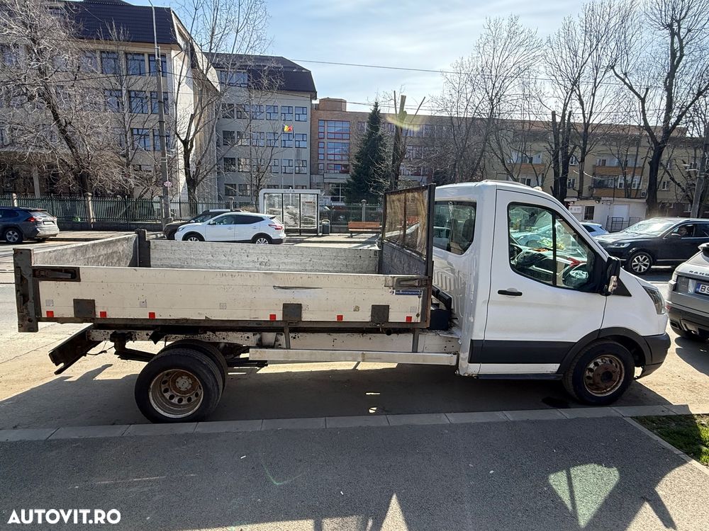 Ford Transit L3 2019 Basculabil Punte Dubla Unic Proprietar de noua Km Reali Istoric Service Kit Distribuție nou kit ambreiaj nou Camioneta Bena Tranzit Basculare Basculanta pick up NU Iveco Mercedes VW Daily Peugeot Fiat Boxer Opel Renault 35c 65c - 24