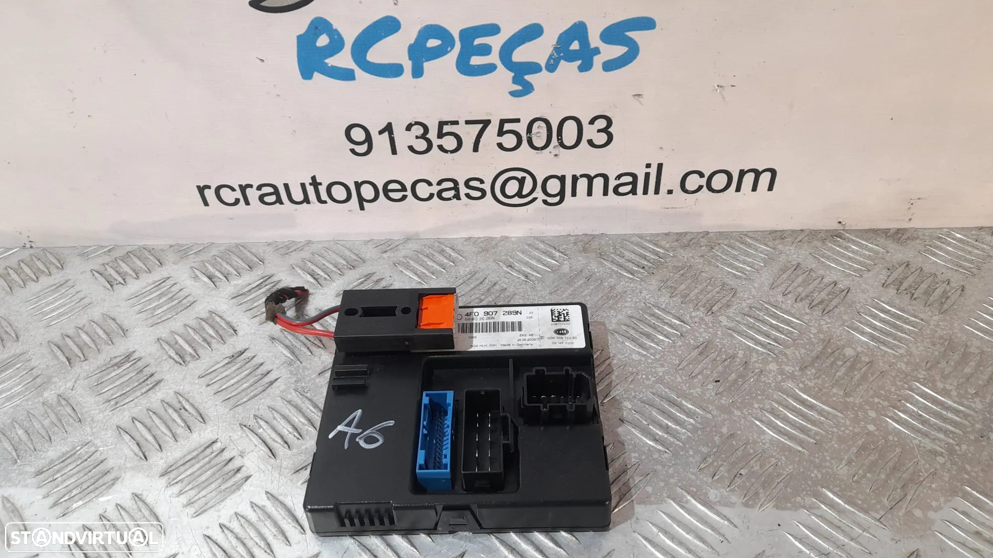 CENTRALINA FECHO CENTRAL AUDI A6 C6 4F0907289N 4F0907289 MODULO CONFORT - 2