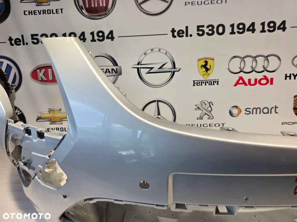 OPEL ZAFIRA C 11- ZDERZAK PRZEDNI PRZÓD NA SPRYSKI + 4xPDC KOLOR SREBRNY METALIK NR 13300485 NR AUKCJI NZ2154 - 13