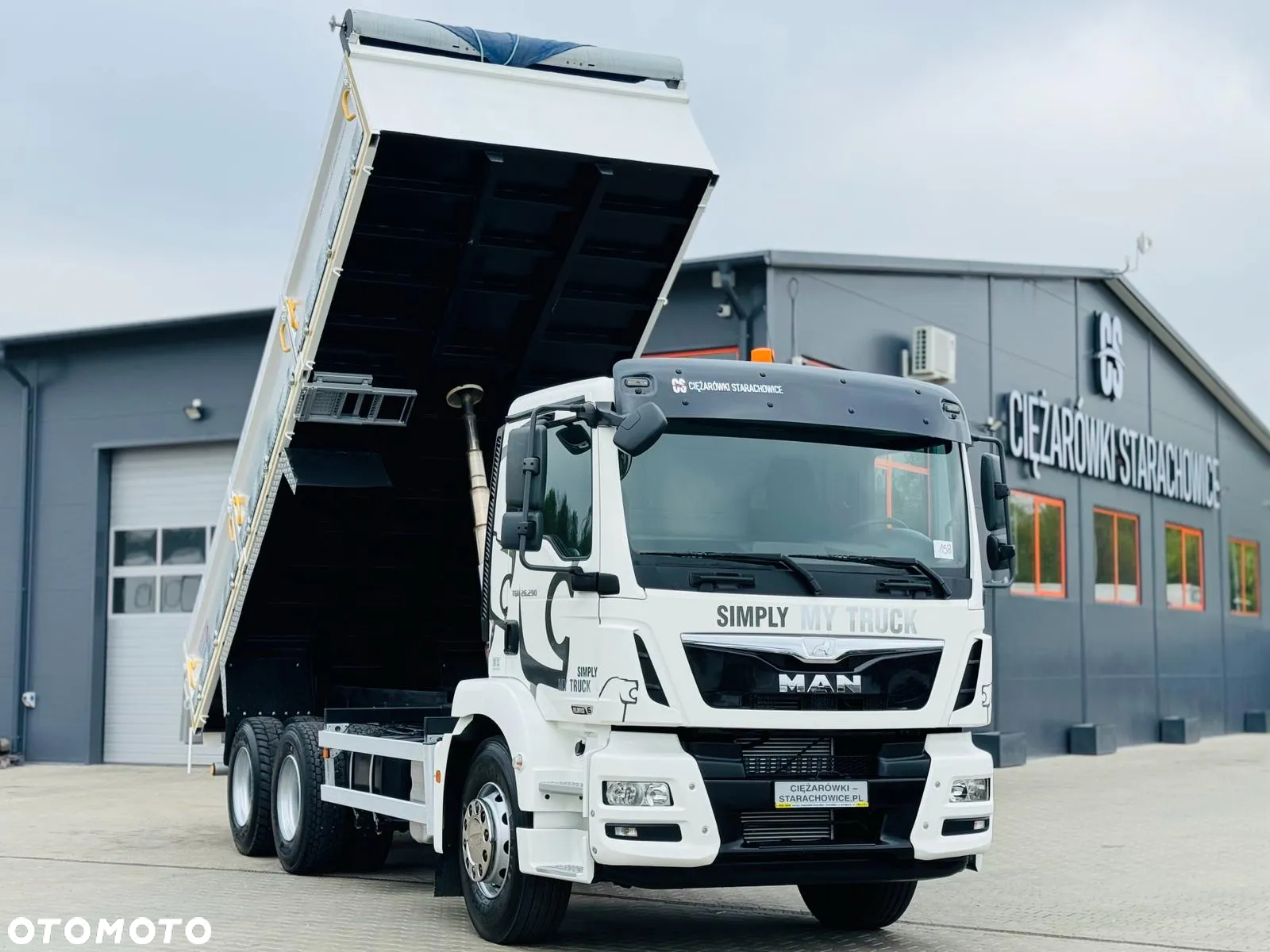 MAN MAN TGM TGS TGX 26.290 E6 // 6x4 // wywrotka 620cm // kiper // manual - 2