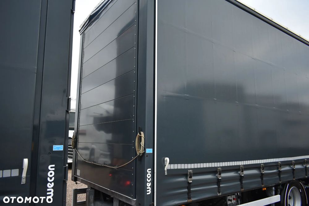 Wecon PRZYCZEPA TANDEM // OŚ PODNOSZONA // SAF // 7.7m // JAK NOWA // NOWE OPONY// - 2