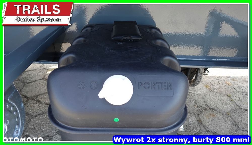 Inny 25m³ obj. wywrot boczny, podłoga gr. 5,0 mm HARDOX 450 !!! - 32