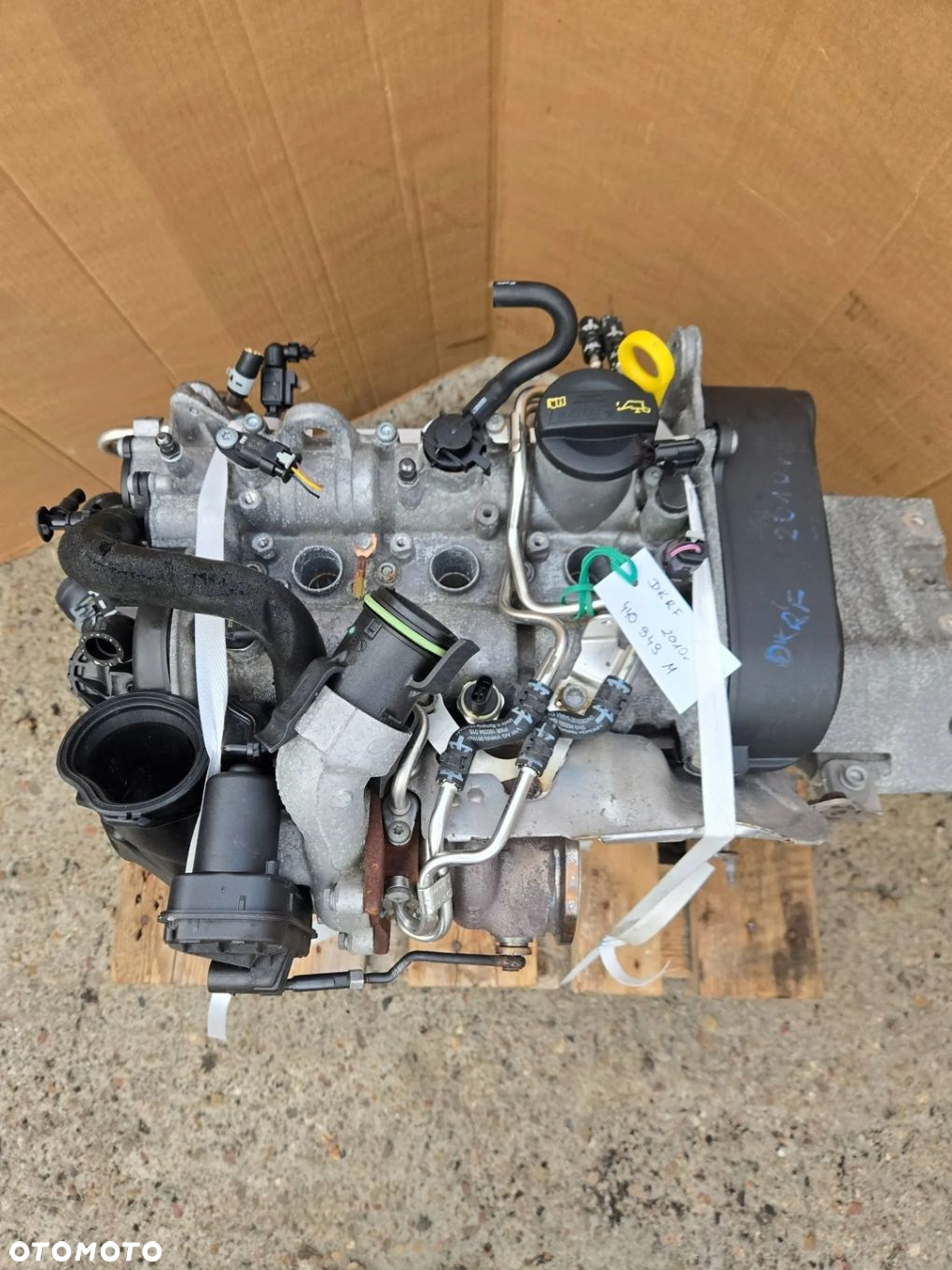 SILNIK KOMPLETNY DKRF 1.2 TSI AUDI SKODA SEAT VW NR 440949M - 4