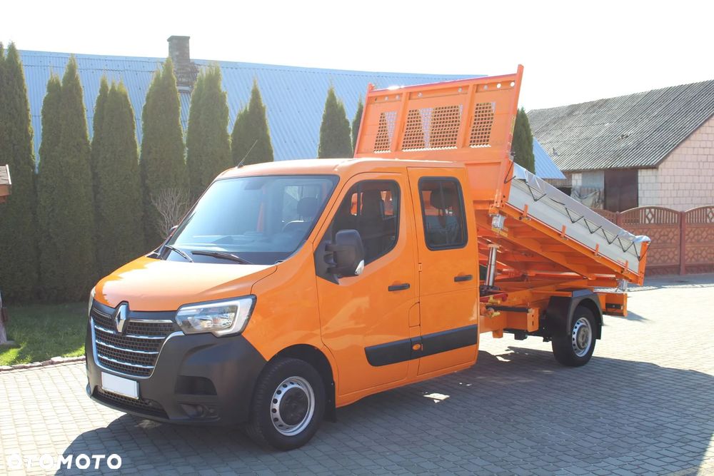 Renault MASTER / MOVANO / BRYGADÓWKA / DOKA / WYWROTKA / 6 OSÓB / POLSKI SALON / NISKI PRZEBIEG / - 6