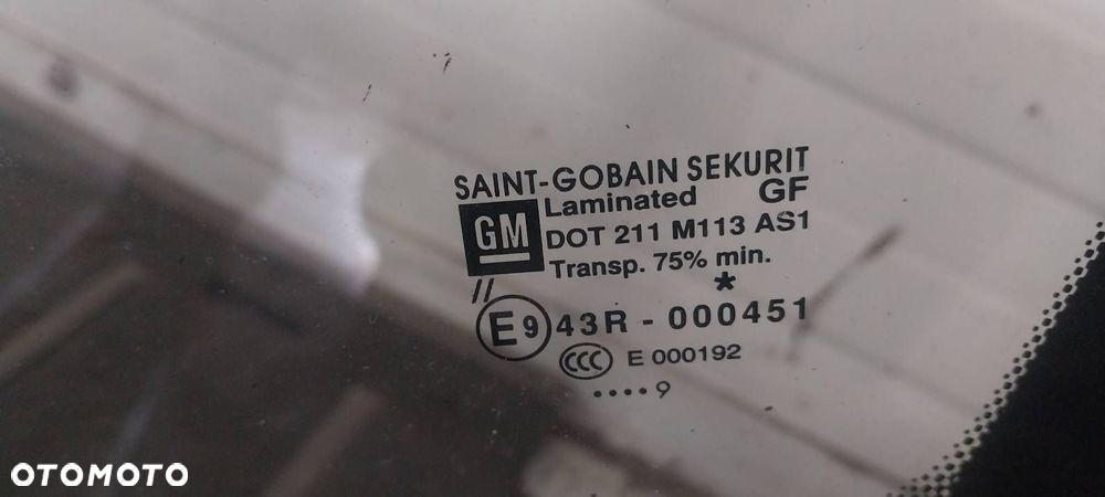 SZYBA CZOŁOWA PRZEDNIA OPEL CORSA D - 2