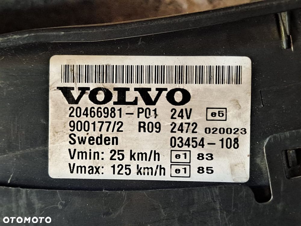 20466981-P01 Licznik ZEGAR VOLVO VDO FH FM - 2