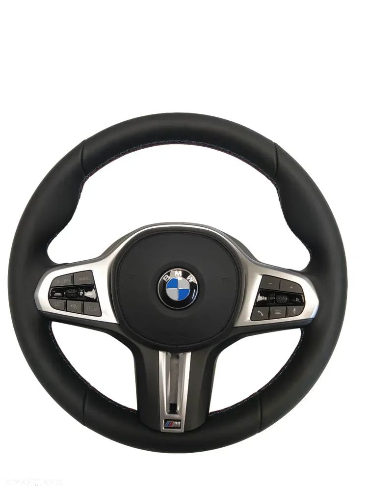 BMW F40 G20 G21 G22 G23 KIEROWNICA MULTIFUNKCYJNA SKÓRA TEMPOMAT ASYSTENT PASA RUCHU  NOWA - 21