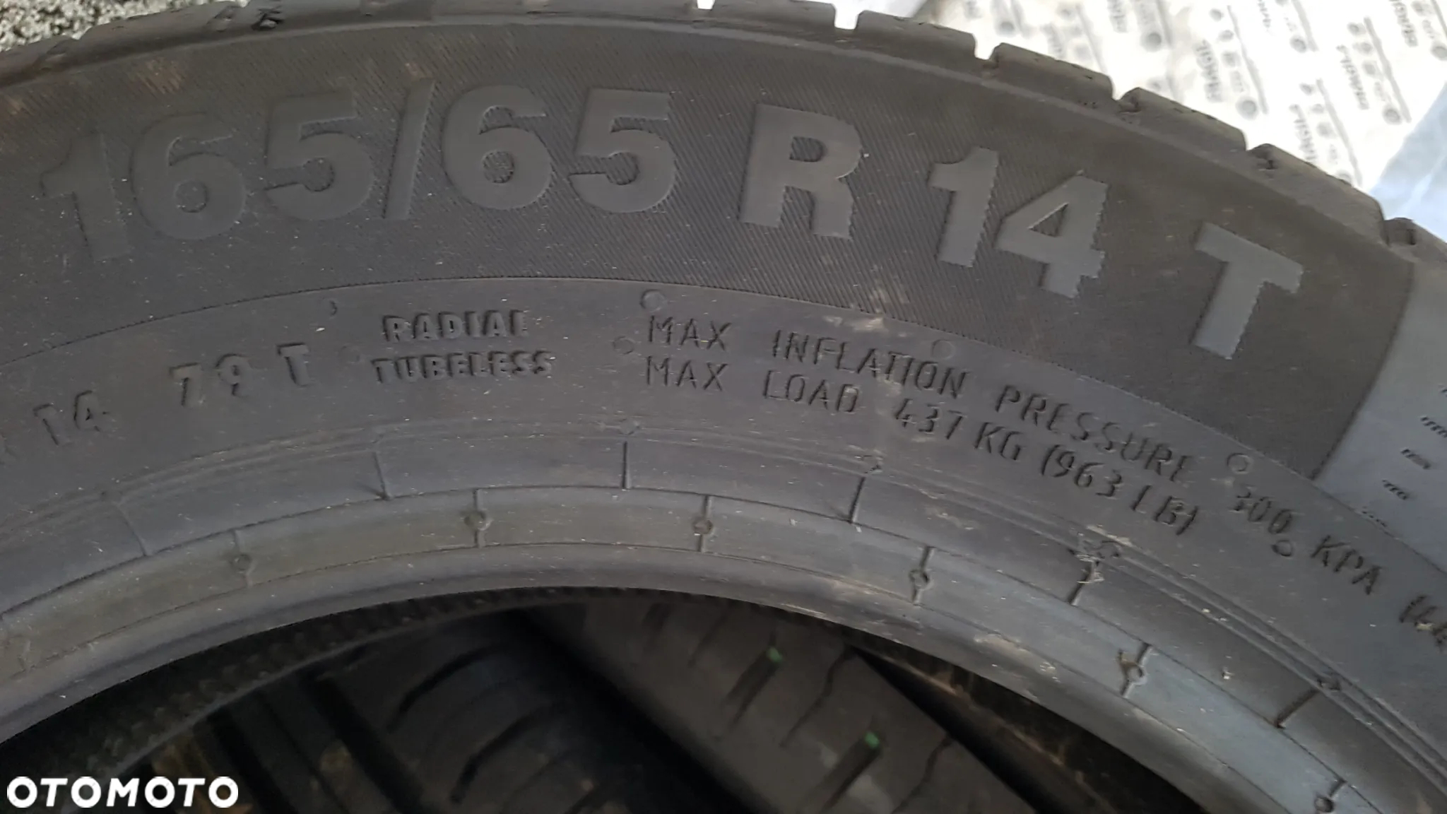 CONTINENTAL CONTI ECO CONTACT 5 165/65R14  165/65/14 - 4