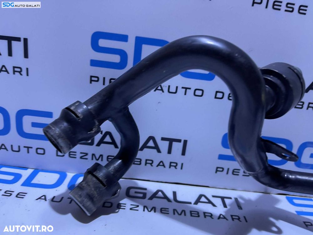 Teava Conducta Apa cu Senzor Temperatura Audi A6 C6 2.7 TDI BPP BSG 2005 - 2011 Cod 059121065AH [S0095] - 5