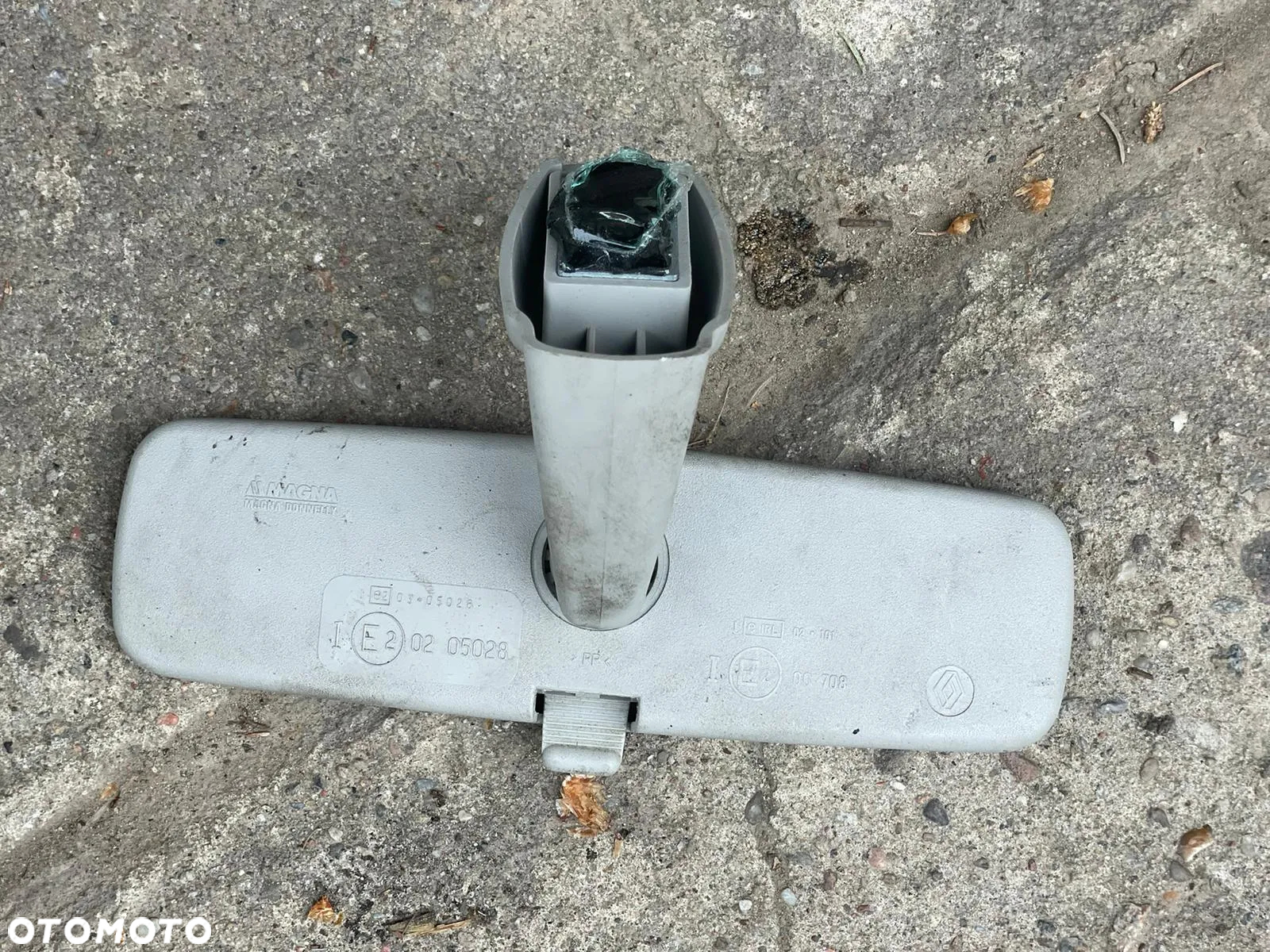 Lusterko wsteczne wewnętrzne Renault Kangoo II 0205028 - 2
