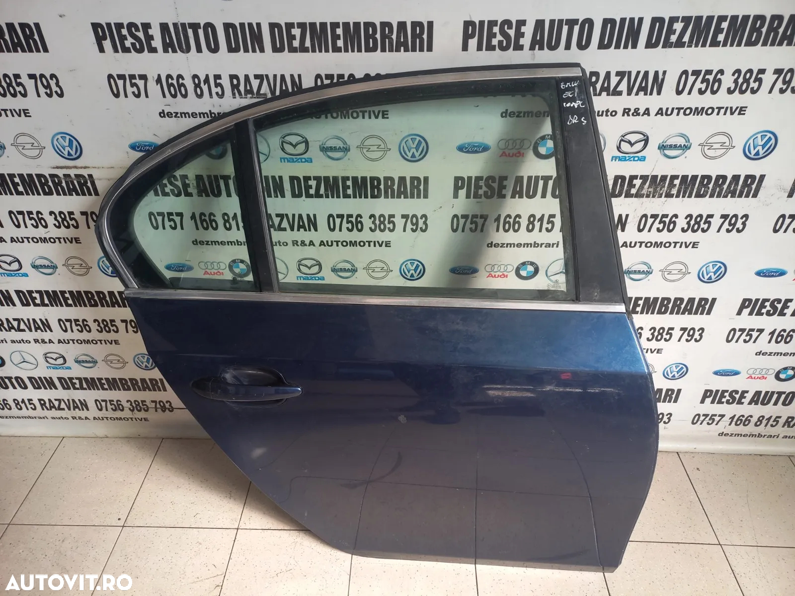 Usa Portiera Dreapta Spate Bmw Seria 5 E60 Berlina - Dezmembrari Arad - 3