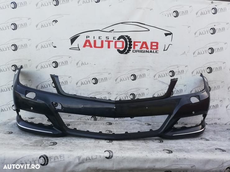 Bara fata Mercedes C-Class W204 Facelift Avantgarde an 2011-2014 Gauri pentru 6 senzori si spalatoar - 1