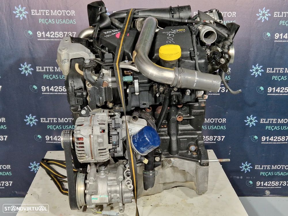 Motor usado K9K820 RENAULT TWINGO 1.5 DCI 75CV 86CV FAP K9K 820 - 2