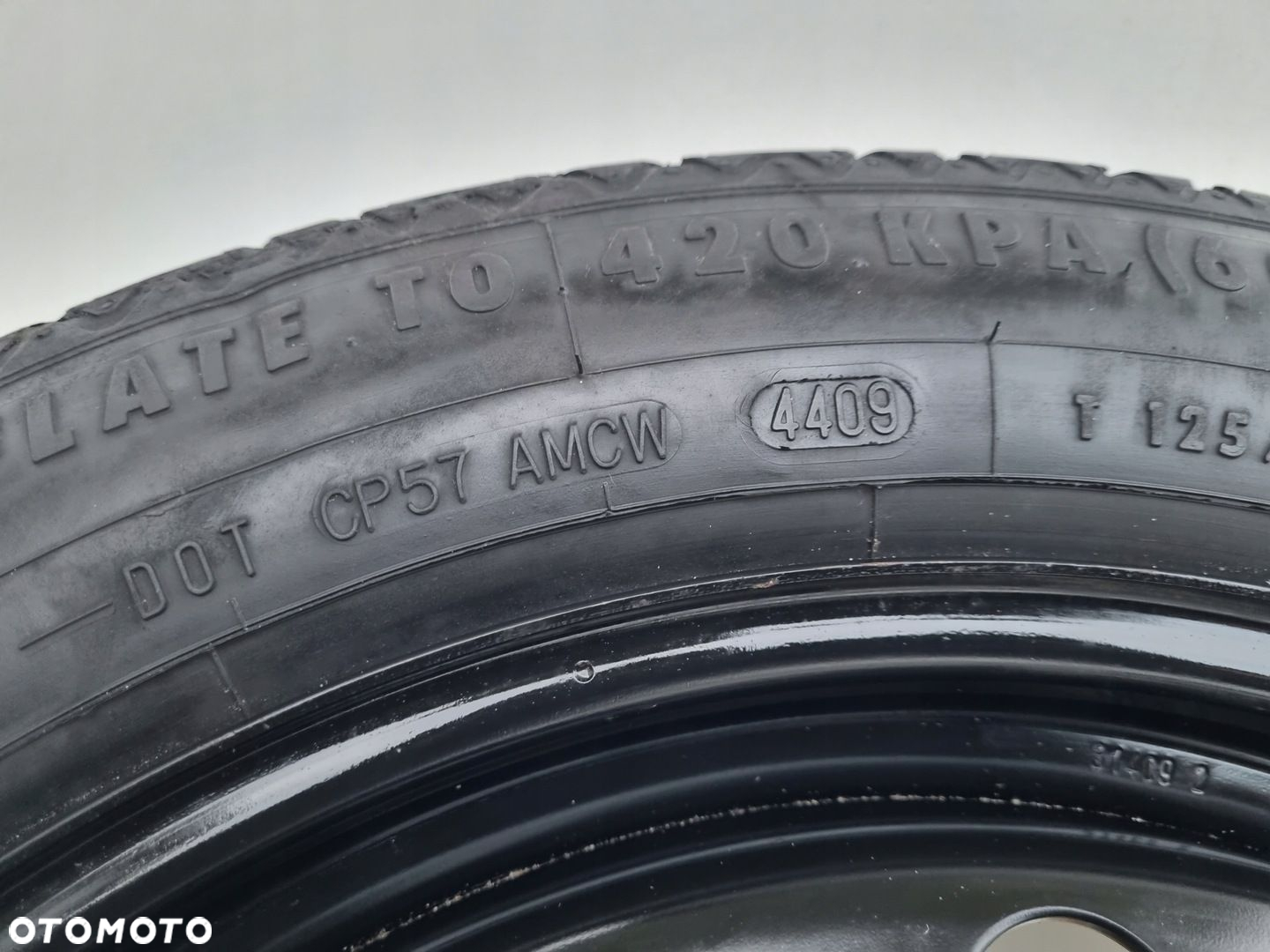 Volvo S80 II V70 III KOŁO DOJAZDOWE dojazdówka 125/80 R17 31302356 2170805 - 8
