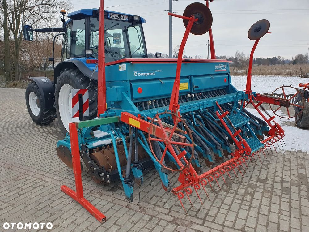 Sulky Agregat kombinacja 3,5 m brona CULTILINE HR350 siewnik Compact. - 9