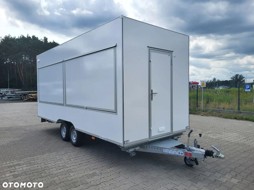 Niewiadów DOSTAWA! H20521HT Przyczepa HANDLOWA gastronomiczna 520x203x230! 2 klapy sprzedażowe, ściany z LAMINATU! DMC 2000kg - 7
