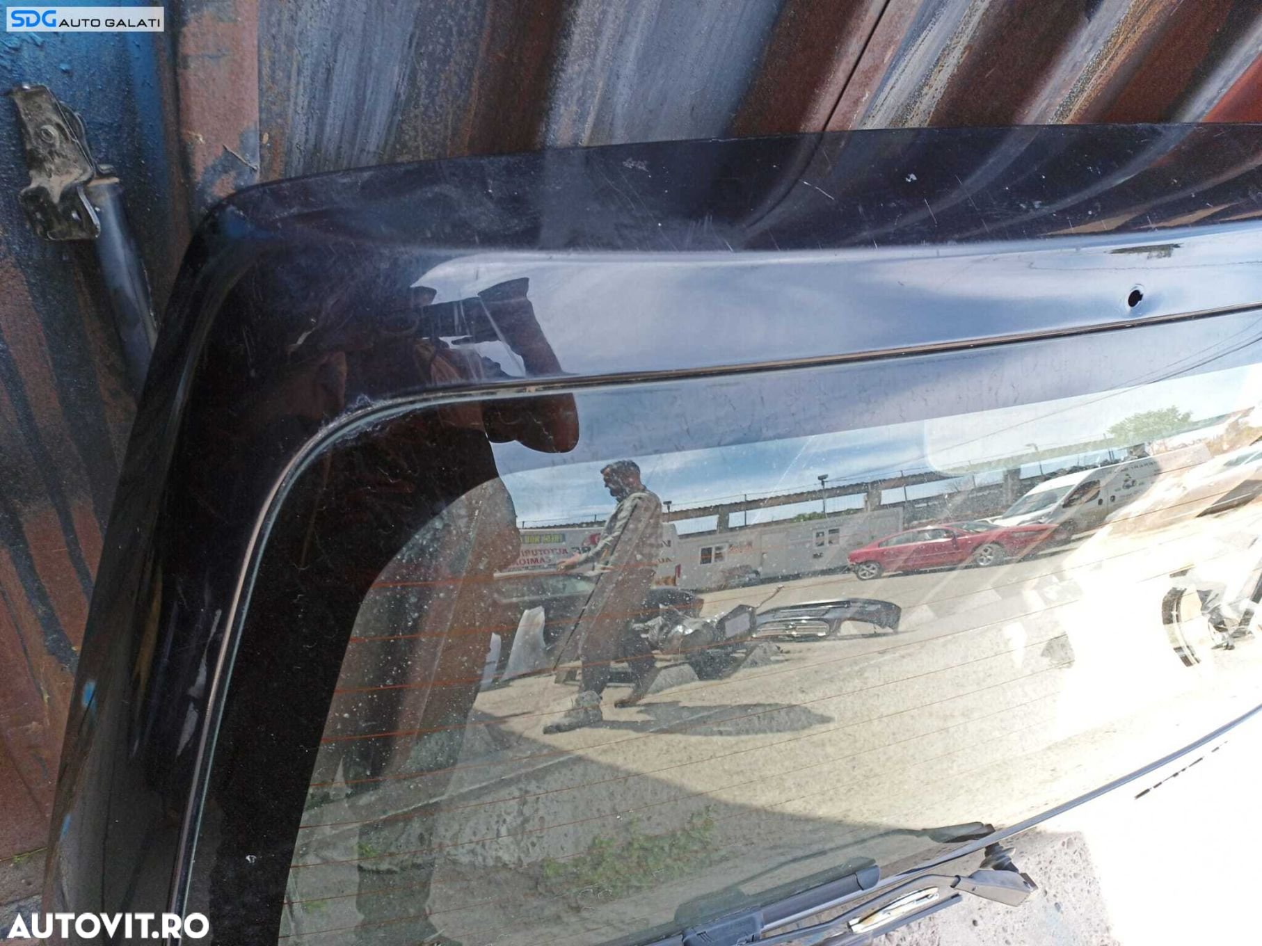 Haion Hayon Portbagaj Dezechipat cu Luneta Geam Sticla Opel Agila 2000 - 2007 Cod Culoare Z20R [X3652] - 6