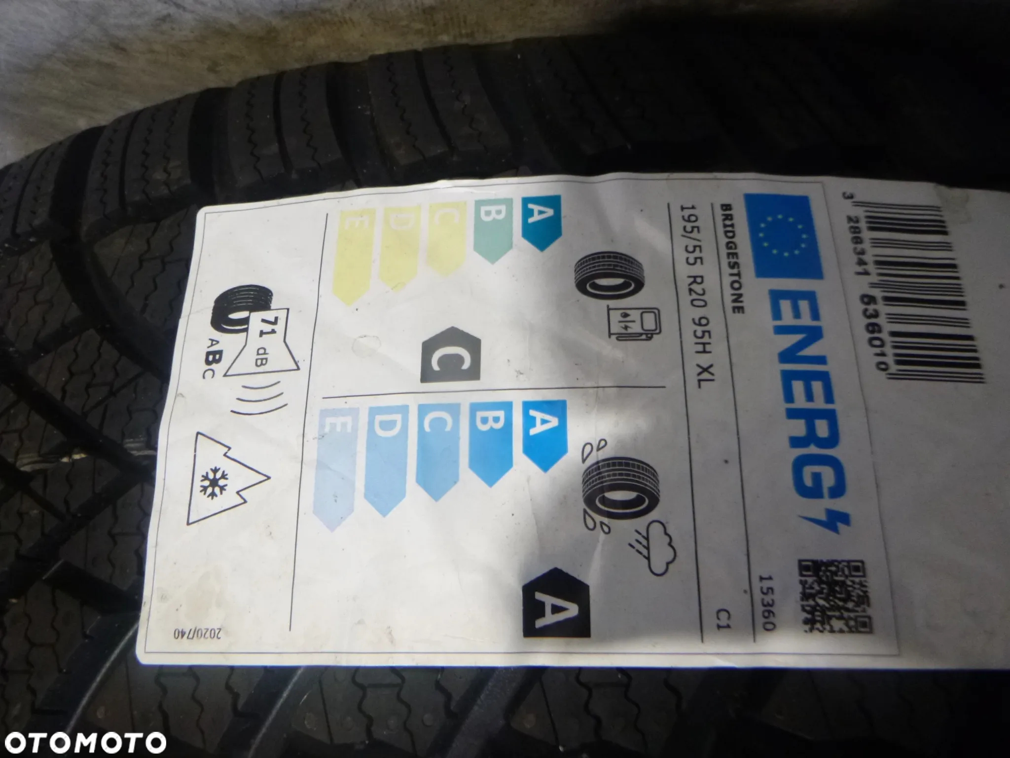 nowa opona zimowa bridgestone blizzak lm005 195/55 r20 95h - 3