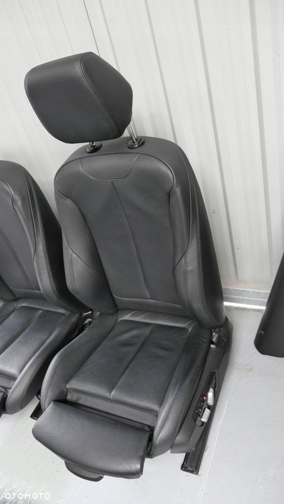 bmw f20 fotele kanapa wnętrze mpakiet skórzane elektryczne pamięć grzane - 5