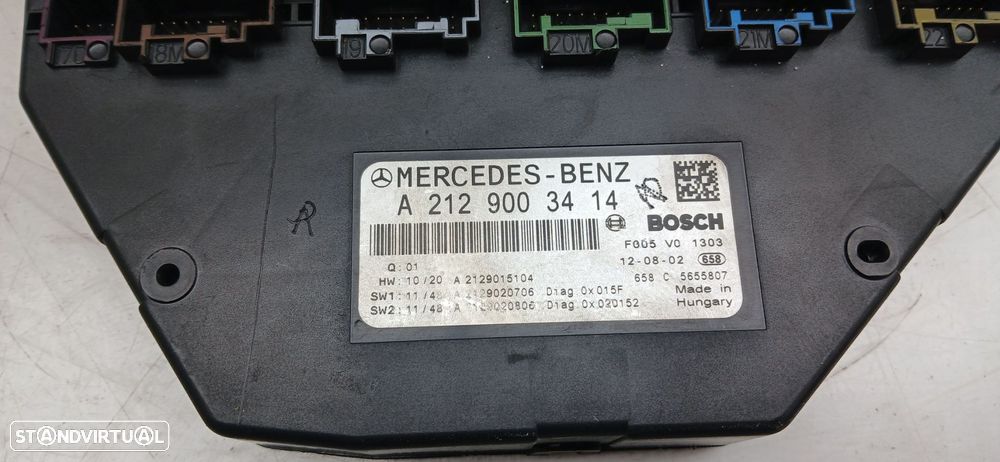 Caixa fusíveis / SAM / BSI MERCEDES-BENZ Classe C (W204) - 5