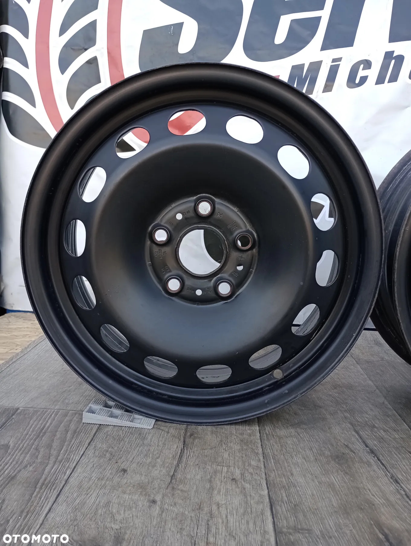 FELGI STALOWE 5x112 R16 6J ET48 AUDI A3 SEAT LEON ALTEA TOLEDO ALHAMBRA SKODA OCTAVIA VW GOLF JETTA TOURAN SHARAN - 2