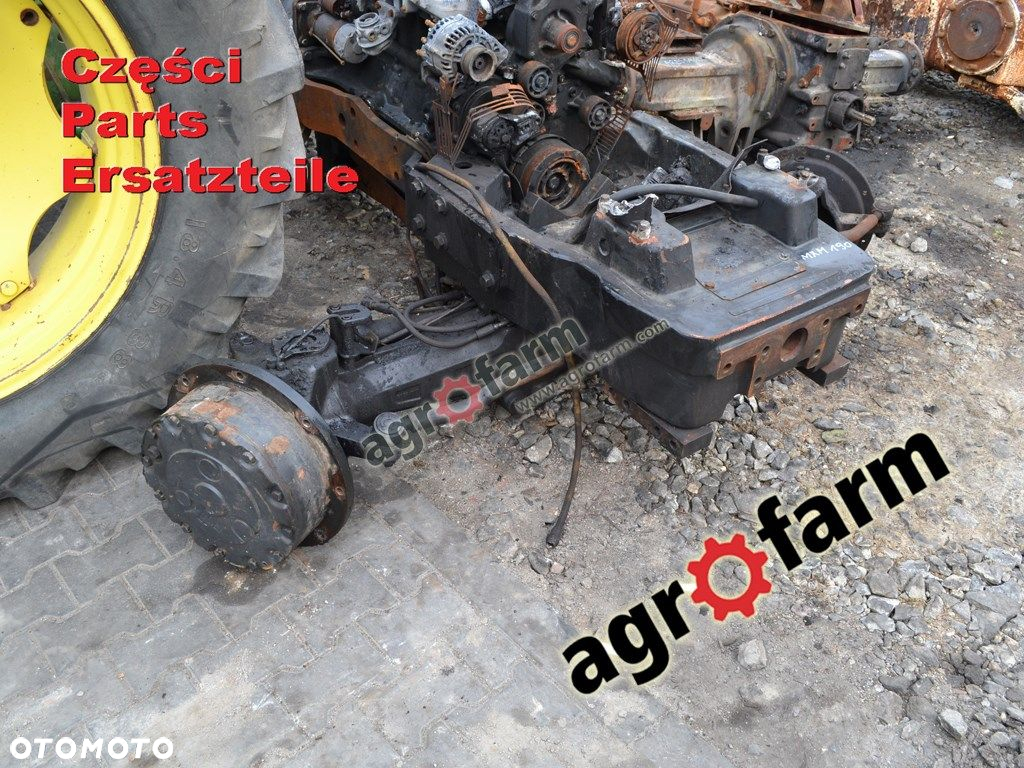 Case MXM 190 części, skrzynia biegów, silnik - 3