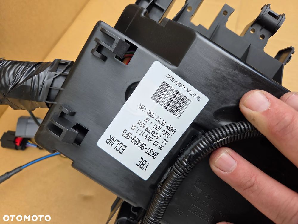 instalacja wiązka Ford Transit MK-8 Custom BK3T-9K499-BFG 2396739 BK3Z-9K499-BF skrzynka bezpieczników BSI Exhaust Emission control - 7