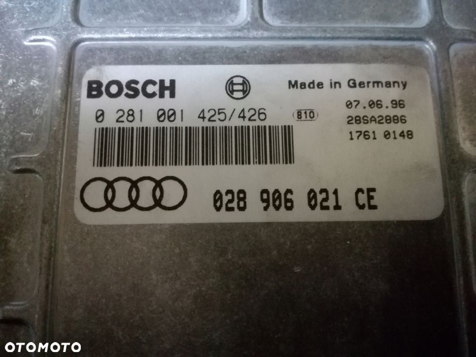 Sterownik Komputer Silnika Audi VW 1.9tdi 110km 028906021CE - 4