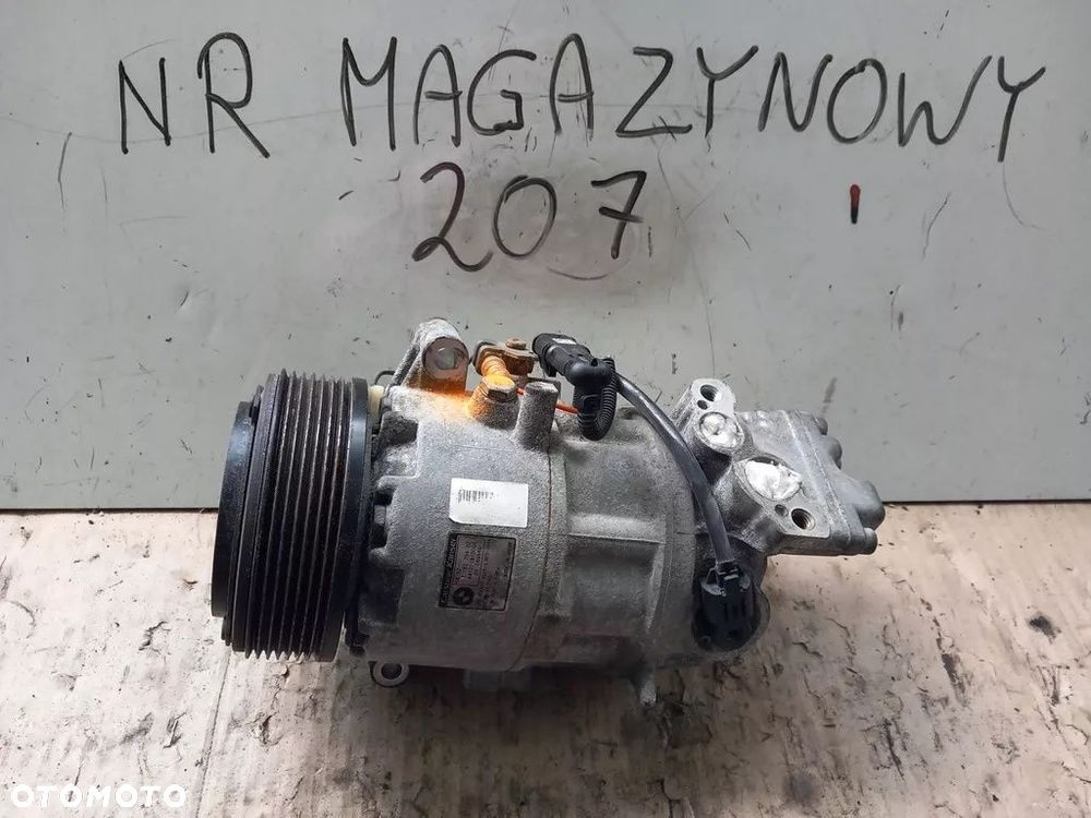 SPRĘŻARKA KLIMATYZACJI BMW E81 E87 2.0I 9182794 - 1