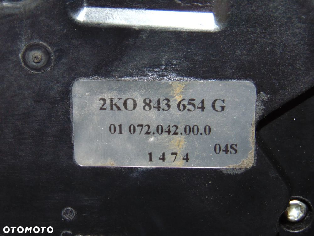 Zamek tylny prawy mechanizm zamka drzwi przesuwnych VW Caddy III 2K0843654G - 10
